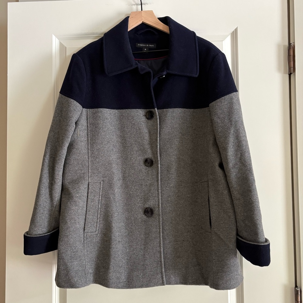 Preston & York Wool Blend Coat
